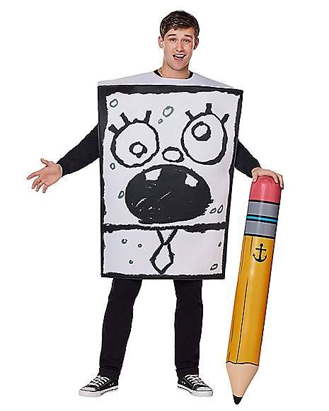 doodlebob spongebob costume|adult spongebob costume.